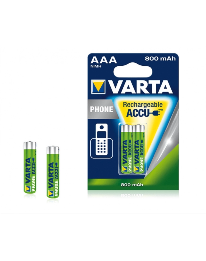 VARTA Akumulator Phone NiMH AAA/800mAh - 2 szt. główny
