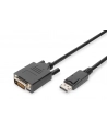 Kabel DIGITUS AK-340301-030-S (DisplayPort M - DVI-D M; 3m; kolor czarny) - nr 12