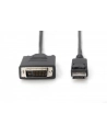 Kabel DIGITUS AK-340301-030-S (DisplayPort M - DVI-D M; 3m; kolor czarny) - nr 9