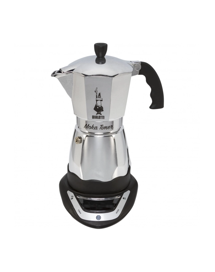 Kawiarka elektryczna BIALETTI Moka Timer (365 W; kolor srebrny) główny