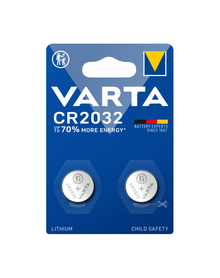 Baterie litowe    VARTA  CR2032 (Li; x 1) główny