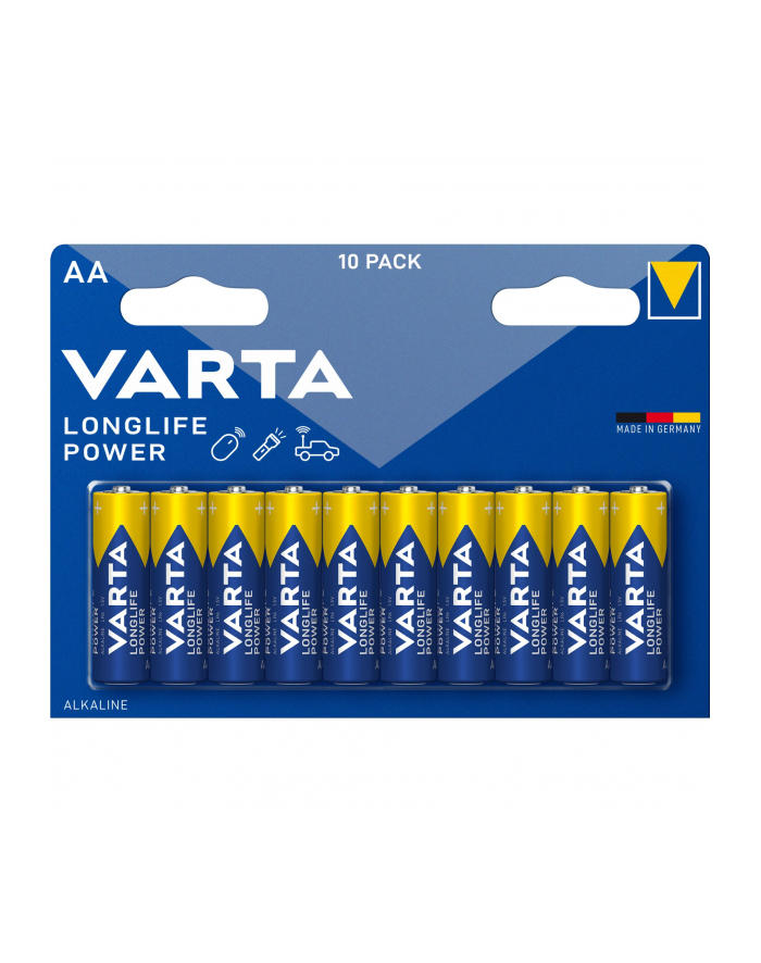 Baterie alkaliczne    VARTA  HighEnergy AA LR06 (x 10) główny