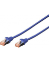 Kabel S/FTP DIGITUS DK-1644-050/B (RJ45 - RJ45; 5m; S/FTP; kat. 6; kolor niebieski) - nr 10