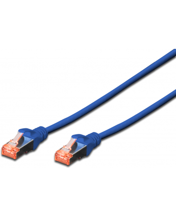 Kabel S/FTP DIGITUS DK-1644-050/B (RJ45 - RJ45; 5m; S/FTP; kat. 6; kolor niebieski)