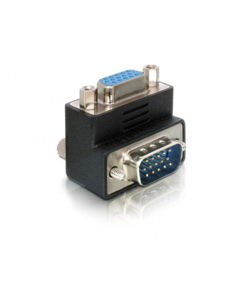 Adapter DELOCK  Z09973 (D-Sub (VGA) M - D-Sub (VGA) F; kolor czarny)