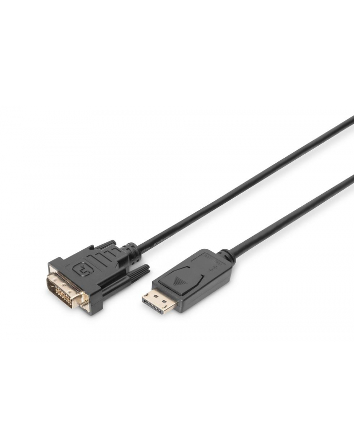 Kabel DIGITUS  AK-340306-030-S (DisplayPort M - DVI M; 3m; kolor czarny) główny