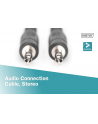 Kabel DIGITUS  AK-510100-015-S (Mini Jack M - Mini Jack M; 1 5m; kolor czarny) - nr 20