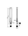 Antena DELOCK 88416 (Wewnętrzna  Zewnętrzna; odkręcana; 3.5 dBi) - nr 9