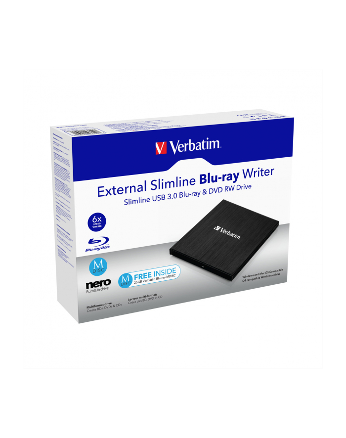 Nagrywarka Verbatim  43890 (USB 2.0) główny