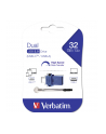 Pendrive Verbatim Store n Go 49966 (32GB; USB 3.0  USB-C; kolor niebieski) - nr 29