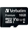 Karty pamięci Verbatim  44082 (16GB; Class 10; + adapter) - nr 23