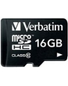 Karty pamięci Verbatim  44082 (16GB; Class 10; + adapter) - nr 37