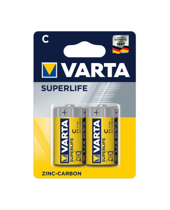 Baterie cynkowo-węglowe VARTA Superlife 2014101412 (Zn-C; x 2)