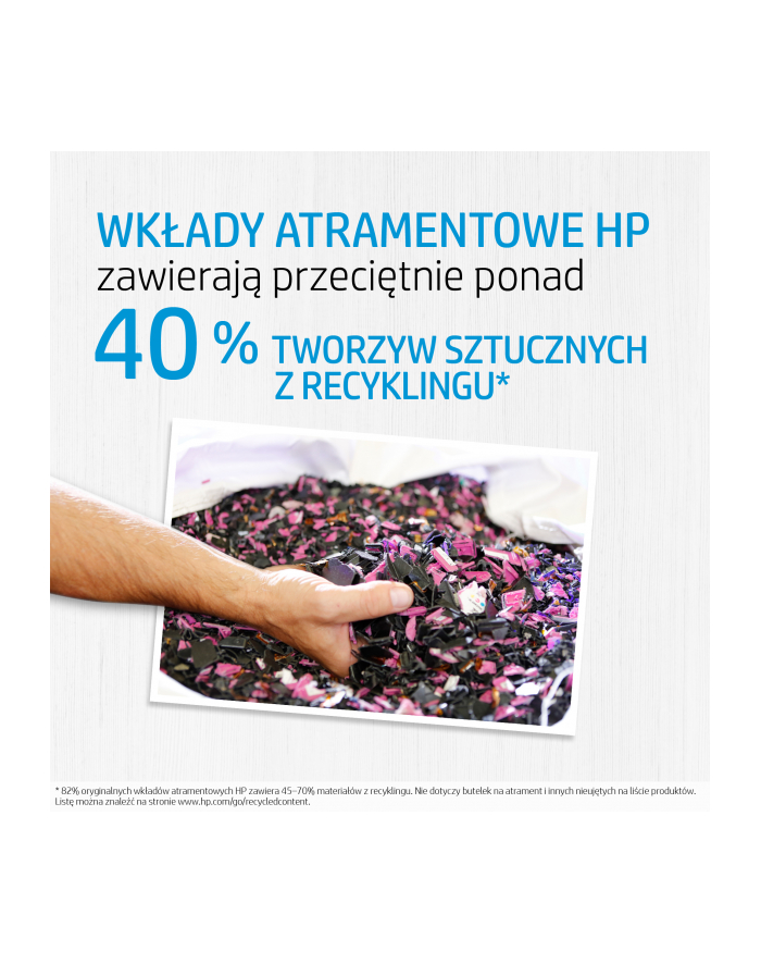 hewlett-packard Tusz HP F6T77AE (oryginał HP 913  HP913; 37 ml; niebieski) główny