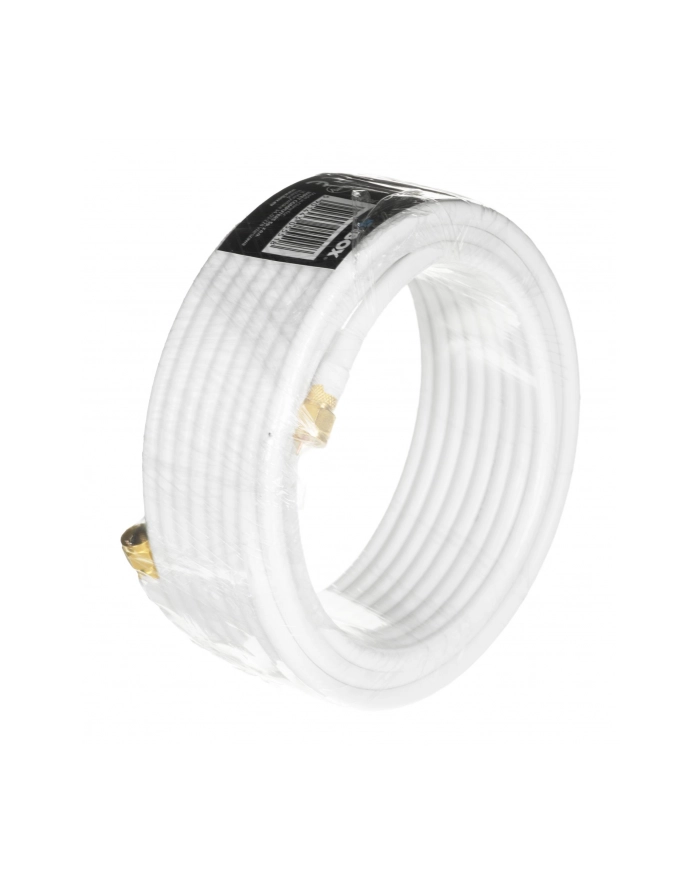Kabel IBOX IKK10EX (10m; Wtyk typu F x Wtyk typu F ; kolor biały) główny