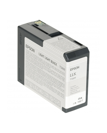 Tusz Epson Czarny Stylus do 3800 - light light (80ml) nr 1