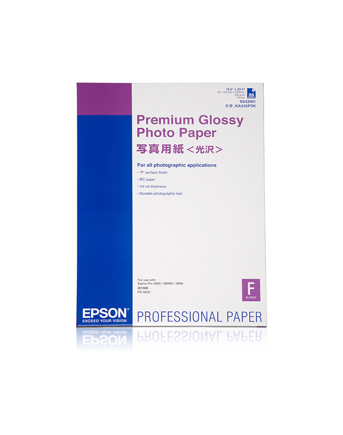 Papier Epson A2 Premium Glossy Photo  (25 ark.) główny
