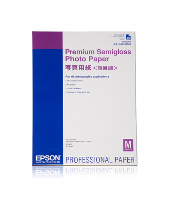 Papier Epson A2 Premium Semigloss Photo  (25 ark.)