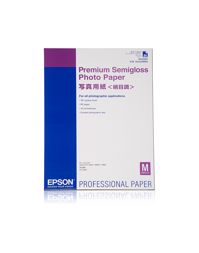 Papier Epson A2 Premium Semigloss Photo  (25 ark.) główny