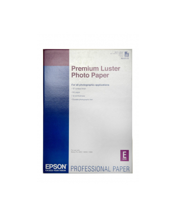 Papier Epson A2 Premium Luster Photo (25 ark.), 235g/m2