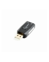 Karty dźwiękowe GEMBIRD SC-USB2.0-01 (Zewnętrzna; Jack 3 5mm  USB 2.0) - nr 1