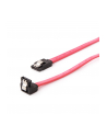 Kabel GEMBIRD CC-SATAM-DATA90-0.1M (SATA M - SATA M; 0 10m; kolor czerwony) - nr 2