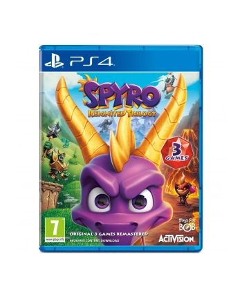 activision Gra Spyro Reignited Trilogy (wersja BOX; Blu-ray; PL - kinowa; od 7 lat) nr 1