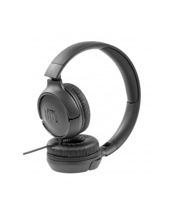 Słuchawki JBL TUNE500 JBLT500BLK (nauszne; z wbudowanym mikrofonem; kolor czarny) nr 2