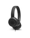 Słuchawki JBL TUNE500 JBLT500BLK (nauszne; z wbudowanym mikrofonem; kolor czarny) - nr 6