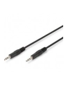 Kabel DIGITUS  AK-510100-025-S (Mini Jack M - Mini Jack M; 2 5m; kolor czarny) - nr 10