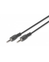 Kabel DIGITUS  AK-510100-025-S (Mini Jack M - Mini Jack M; 2 5m; kolor czarny) - nr 7