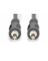 Kabel DIGITUS  AK-510100-025-S (Mini Jack M - Mini Jack M; 2 5m; kolor czarny) - nr 8