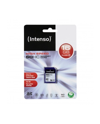 Karty pamięci INTENSO 3.41147e+006 (16GB; Class 10; Karta pamięci)