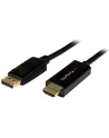 Kabel StarTech DP2HDMM1MB (DisplayPort M - HDMI M; 1m; kolor czarny) - nr 32