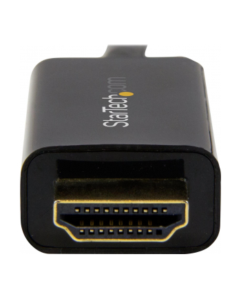 Kabel StarTech DP2HDMM1MB (DisplayPort M - HDMI M; 1m; kolor czarny)
