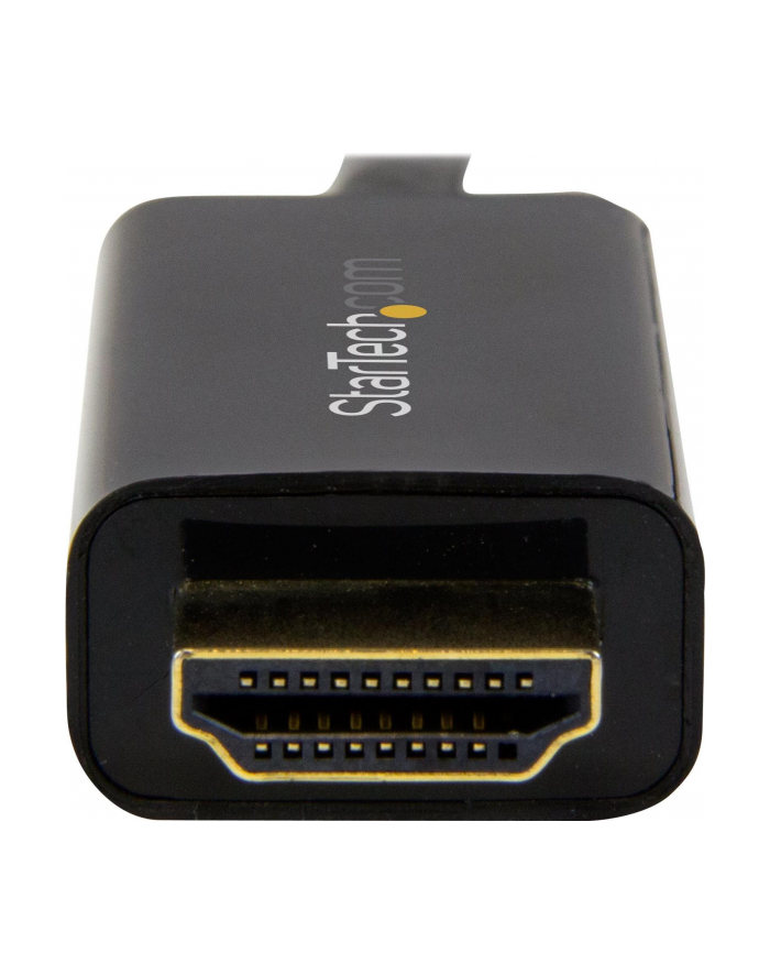 Kabel StarTech DP2HDMM1MB (DisplayPort M - HDMI M; 1m; kolor czarny) główny
