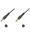 Kabel DIGITUS  AK-510100-025-S (Mini Jack M - Mini Jack M; 2 5m; kolor czarny) - nr 3