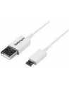Kabel StarTech  USBPAUB1MW (Micro USB M - USB 2.0 M; 1m; kolor biały) - nr 9