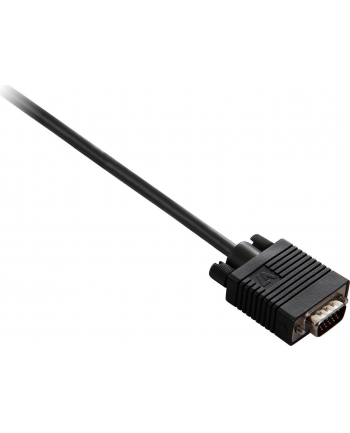 Kabel V7 V7E2VGA-02M-BLK (D-Sub (VGA) M - D-Sub (VGA) M; 2m; kolor czarny)