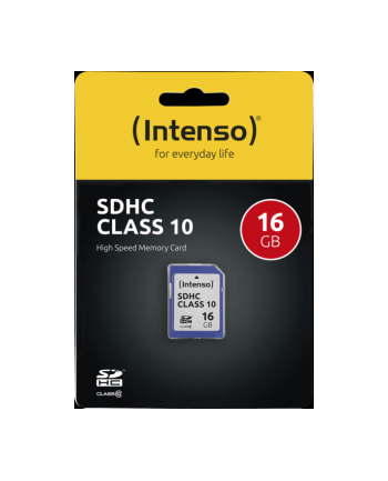 Karty pamięci INTENSO 3.41147e+006 (16GB; Class 10; Karta pamięci)