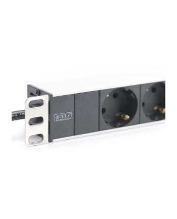 Listwa zasilająca RACK DIGITUS DN-95401 (8 x UTE; 16 A; 2m; kolor czarny) nr 1