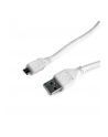 Kabel GEMBIRD CCP-mUSB2-AMBM-W-0.1M (USB 2.0 typu A M - Micro USB typu B M; 0 10m; kolor biały) - nr 3