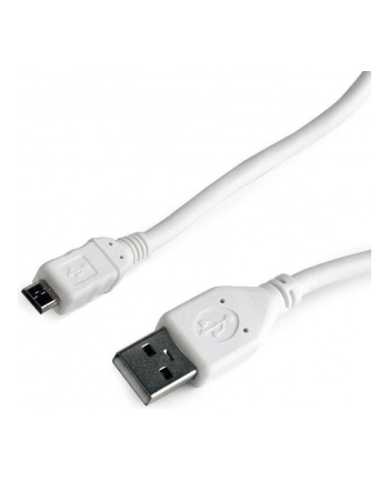 Kabel GEMBIRD CCP-mUSB2-AMBM-W-10 (USB 2.0 typu A M - Micro USB typu B M; 3m; kolor biały) nr 1