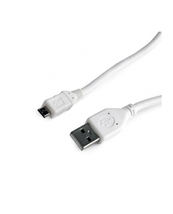 Kabel GEMBIRD CCP-mUSB2-AMBM-W-10 (USB 2.0 typu A M - Micro USB typu B M; 3m; kolor biały) nr 2