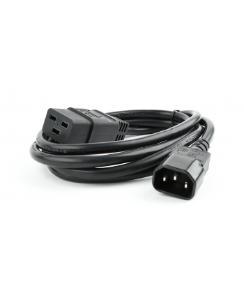 Kabel GEMBIRD PC-189-C1419 (IEC C14 M - IEC320 C19 F; 1 8m; kolor czarny)