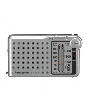 Radio kieszonkowe kompaktowe Panasonic  RF-P150DEG-S (kolor srebrny)