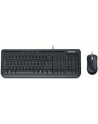 Zestaw klawiatura + mysz Microsoft Desktop 600 APB-00008 (mechaniczna; USB 2.0; (US); kolor czarny; optyczna; 8000 DPI) - nr 28