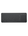 Klawiatura Microsoft Wireless All-in-One N9Z-00008 ((DE); kolor czarny) - nr 1