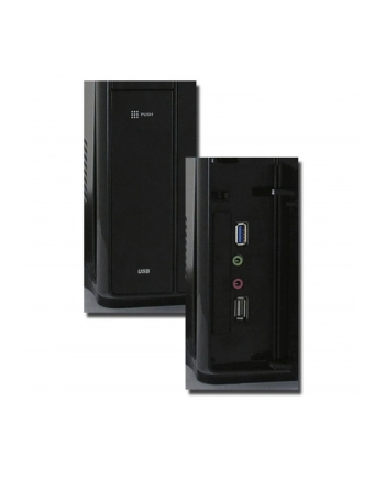 Obudowa LC-POWER LC-1400mi (Micro ATX  Mini ITX; kolor czarny) nr 2