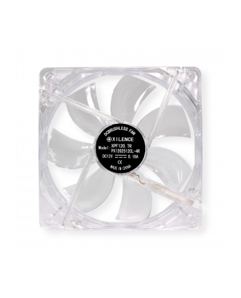 Wentylator XILENCE Performance C Serie red LED XF046 XPF120.TR (120 mm; 1800 obr/min; Czerwony)